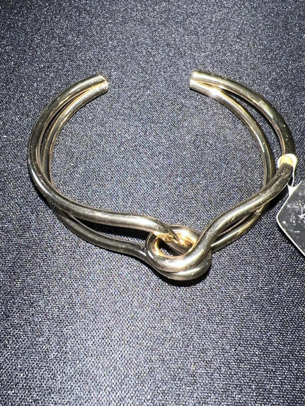 Alfani Gold-Tone Intertwined Knot Cuff Bracelet,  NWT